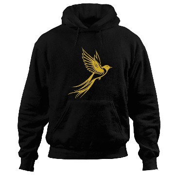 Discover Golden Sparrow Bird Design Hoodies