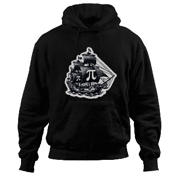 Discover Math Pirate Ship Pi rate ship - Happy Pi Day Hoodies