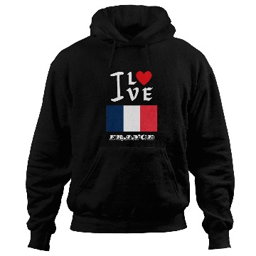 Discover I Love France Hoodies
