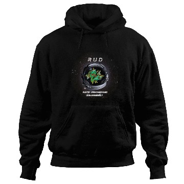 Discover RUD: Rapid Unscheduled Disassembly, Dark Galaxy Hoodies