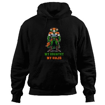Discover My country my rules India elephant Hoodies