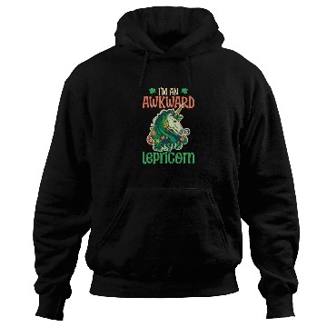 Discover Irish Unicorn St Patricks Awkward Lepricorn Hoodies