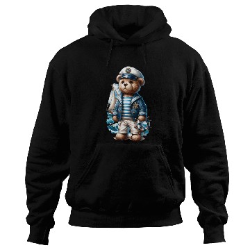 Discover Adventurous Teddy Bear Sailing Hoodies