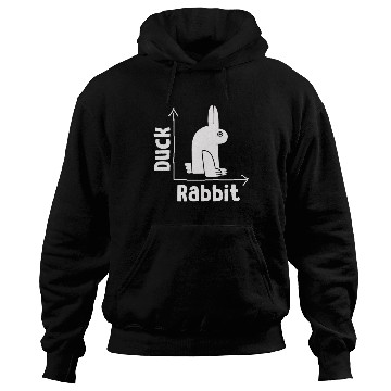 Discover Wittgensteins Rabbit Duck Illusion Hoodies