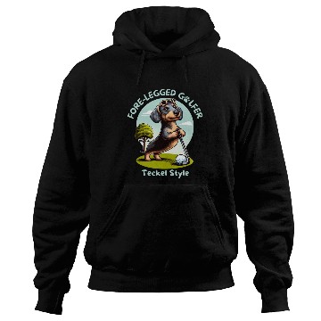 Discover Cute Teckel Dog lovers and Golf players Hoodies