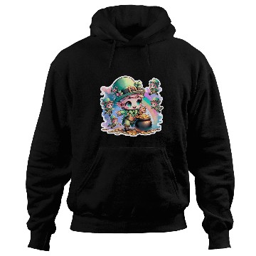 Discover Saint Patrick's Day Chibi Leprechauns Hoodies