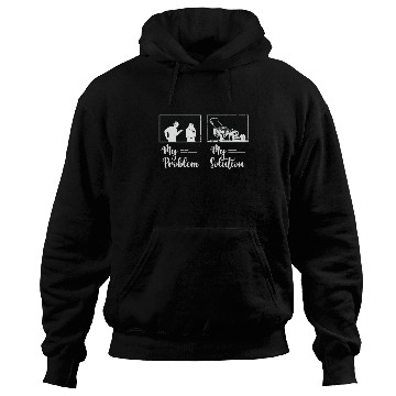 Discover Mower My Problem My Solution Pictogram Mom Dad Hoodies