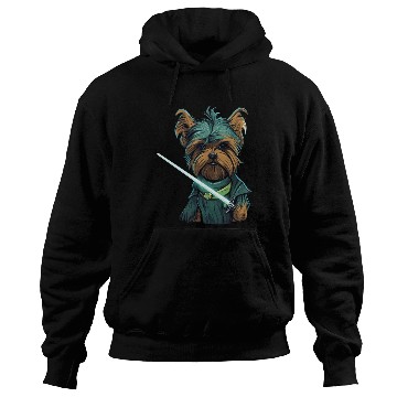 Discover Yorkie with Lightsword Hoodies
