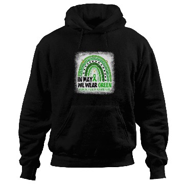 Discover Rainbow Green Mental Health Awareness Hoodies