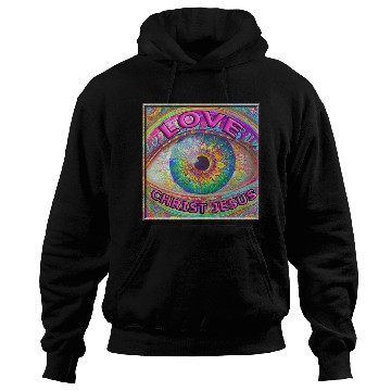 Discover Eye (I) Love CHRIST JESUS Hoodies