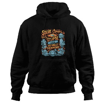 Discover Solar Eclipse 2024 Naturally Phenomenal Hoodies