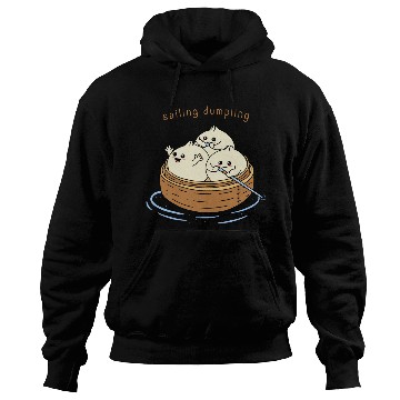 Discover Happy Sailing Dumpling Hoodies