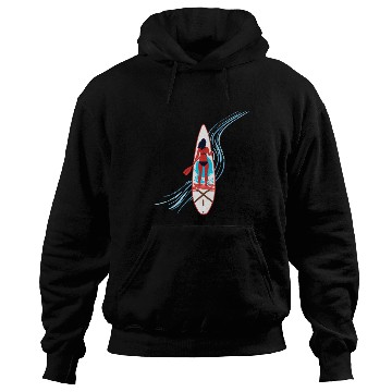 Discover Paddleboard Paradise: A Tropical Escape Hoodies