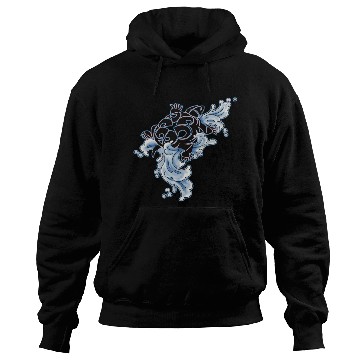 Discover Tribal Turtle Riding Waves - Kids Hoodies Designs
