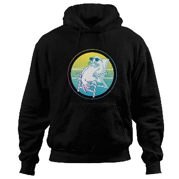 Discover Neon Seal in Beach Chair Hoodies