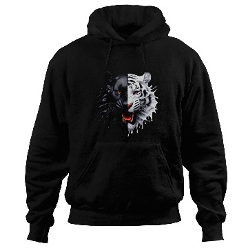 Discover 3D realistic black panther & Leopart Design Hoodies