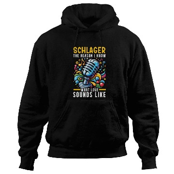Discover German Schlager Singer Germany Music Lover Hoodies