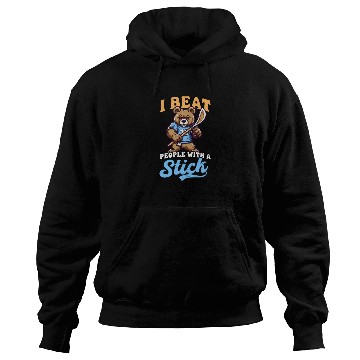 Discover Lacrosse Coach Beat People Stick Bear Hoodies