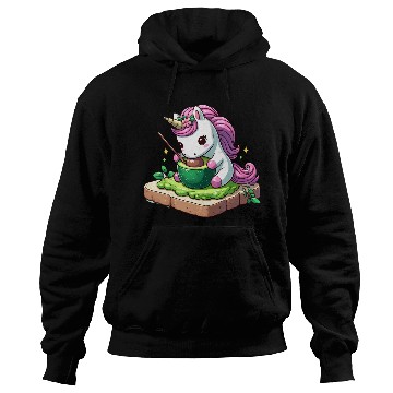 Discover Unicorn's Avocado Toast Hoodies