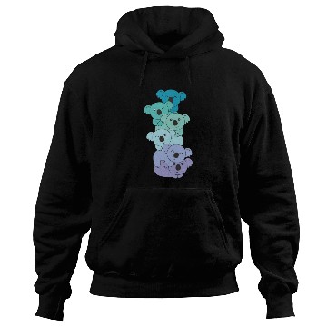 Discover Neptunic Flag Pride Lgbtq Cute Koala Pile Hoodies