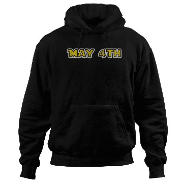 Discover may 4th yellow grunge Hoodies