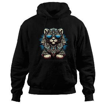 Discover Cartoon sphinx cute and fun, vintage, Dark better Hoodies
