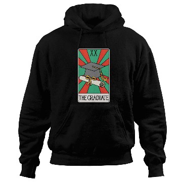 Discover The Graduate - Funny Tarot Card Hoodies