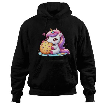 Discover Unicorn Enjoying a Cookie Hoodies