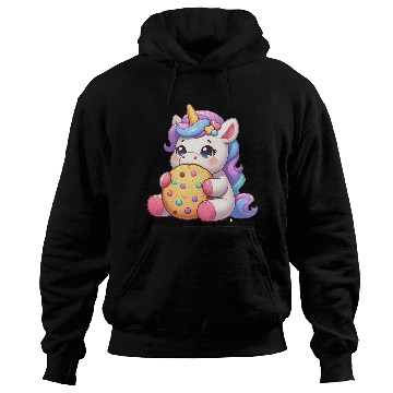 Discover Unicorn Enjoying a Cookie Hoodies