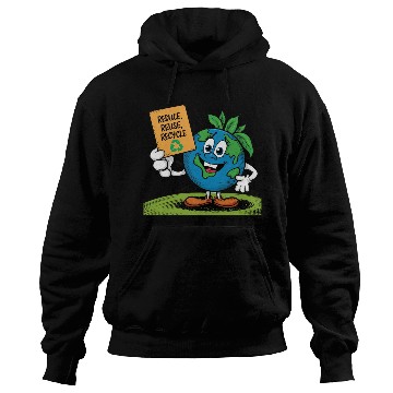 Discover Reduce, Reuse, Recycle Earth day - April 22 Hoodies