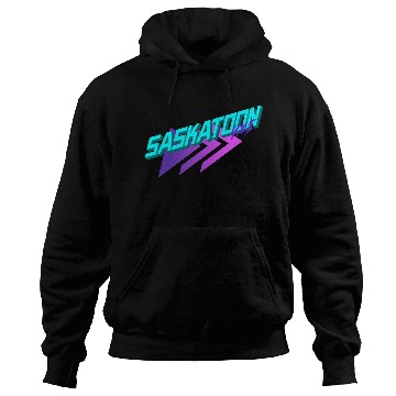 Discover Saskatoon 80's Revival Hoodies