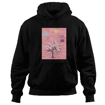 Discover Cherry Blossom Tree, Nature,Green Earth Series Hoodies