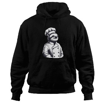 Discover Proud Sloth Chef: Master of the Kitchen Hoodies