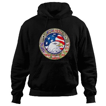 Discover Hanes Youth Hoodies USA Eagle