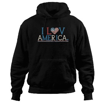 Discover I Love America Hoodies