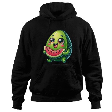 Discover Avocado & Watermelon Sweet Comic Hoodies