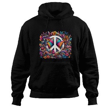 Discover Peaceful Butterflies Symphony Hoodies