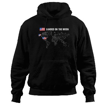 Discover Moon Landing Hoodies