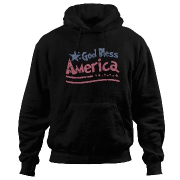 Discover God Bless America Lovers Independence Hoodies