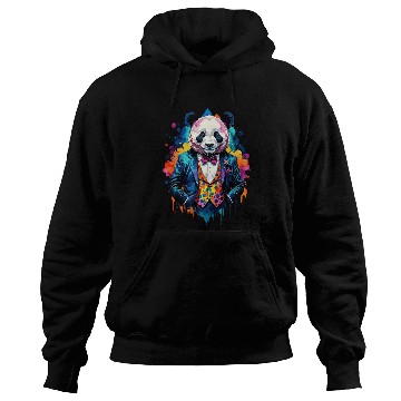 Discover Panda in suit Hoodies