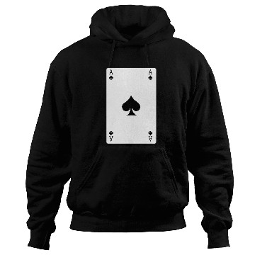 Discover Spades Ace playing card Hoodies