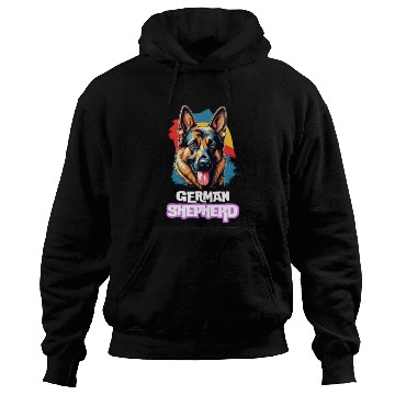 Discover Cool german shepherd design Hoodies