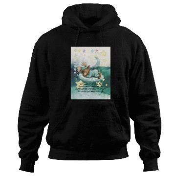 Discover Baby Moose Poem Hoodies