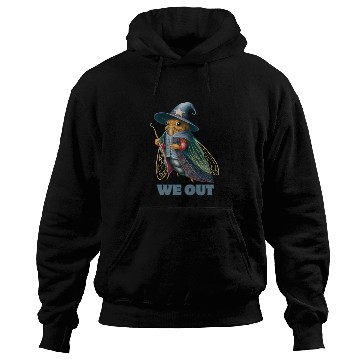 Discover Funny Cicada We Out Cute Cicada Brood Emergence Hoodies