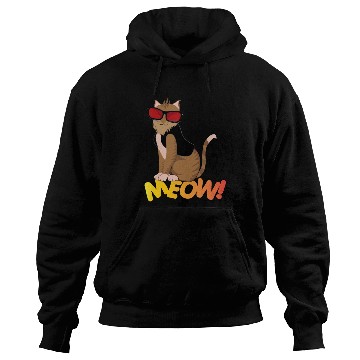 Discover Cat Pose Meow! Hoodies