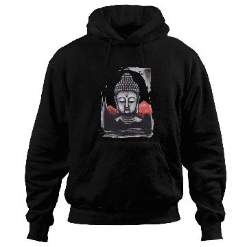 Discover Japan Red Sun: Chilling Buddha Hoodies