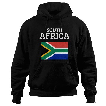Discover South Africa Bold Flag Colors Pride Statement Hoodies
