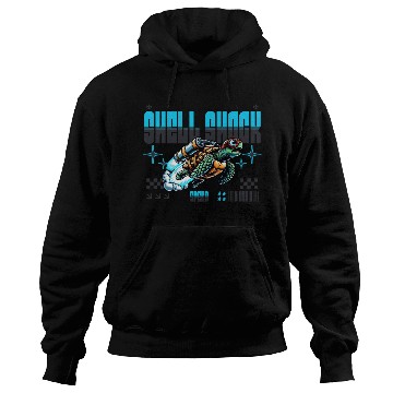 Discover Shell Shock Jetpack Turtle | Speedy Turtle Hoodies