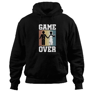 Discover Game Over Bachelor Party Hoodies