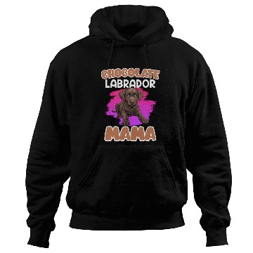 Discover Labrador Retriever CHOCOLATE LAB MOM Labrador Hoodies